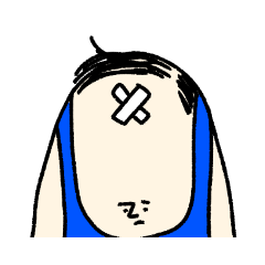 [LINEスタンプ] HARD-BOILED   Hard-boiled Egg