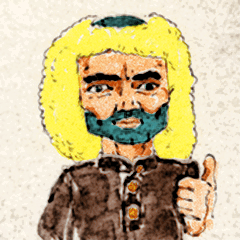 [LINEスタンプ] 青ひげクライシス