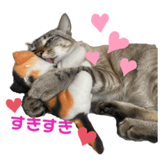 [LINEスタンプ] シャムトラのいちご15②