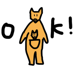 [LINEスタンプ] 気力ない動物共