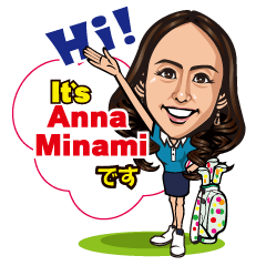 [LINEスタンプ] Anna Minamiスタンプ