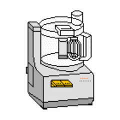 [LINEスタンプ] フードプロセッサー ウィスク