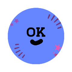 [LINEスタンプ] メッセージが顔に！