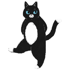 [LINEスタンプ] こねこのモジャ