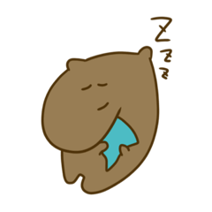 [LINEスタンプ] ちゃろぐまくん