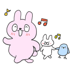 [LINEスタンプ] うさみんと仲間たち1