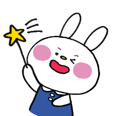 [LINEスタンプ] うさぎのうーちゃん 敬語編