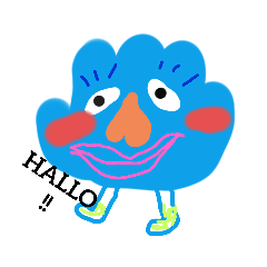 [LINEスタンプ] おててもやん