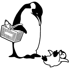 [LINEスタンプ] ペンギン親子のイヤイヤ期