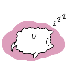 [LINEスタンプ] ポメラニアンいぬ