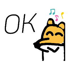 [LINEスタンプ] 柴犬    キツネでも消毒液でもないよー