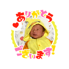 [LINEスタンプ] 産まれたての彩玲菜