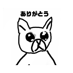 [LINEスタンプ] 犬の手書き可愛いスタンプ