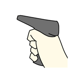 [LINEスタンプ] 私的ハンドサイン