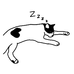 [LINEスタンプ] ねこ-Biggy