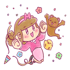 [LINEスタンプ] ゆぴぴの毎日スタンプ
