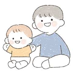 [LINEスタンプ] ラブリーJUJU兄弟