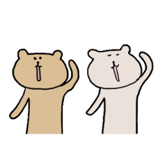 [LINEスタンプ] こいくまうすくま