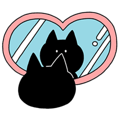 [LINEスタンプ] とある黒猫