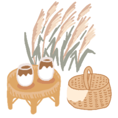 [LINEスタンプ] Beige lovers