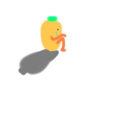 [LINEスタンプ] 八百屋さんから逃げてきた