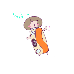 [LINEスタンプ] 乾電池になった私のスタンプ