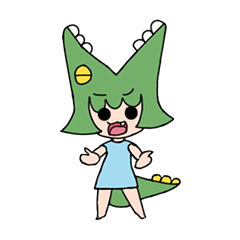[LINEスタンプ] ワニワニかな