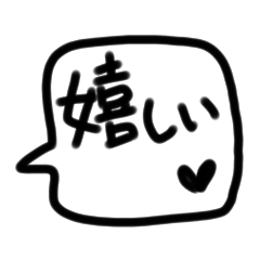 [LINEスタンプ] 日常生活の言葉②