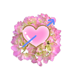 [LINEスタンプ] 紫陽花のつぶやき