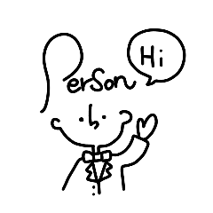 [LINEスタンプ] Person君スタンプ