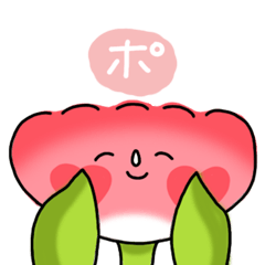 [LINEスタンプ] お花さんスタンプ-2-