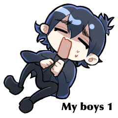 [LINEスタンプ] My boys 1