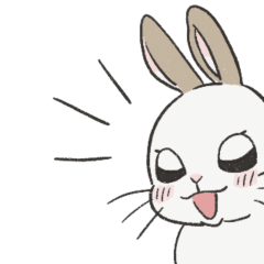 [LINEスタンプ] うさぎのシュガーちゃん