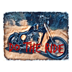 [LINEスタンプ] Do The Ride
