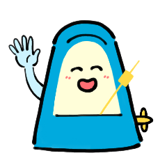 [LINEスタンプ] ゆるゆるメトロノーム メトちゃん