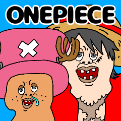 [LINEスタンプ] ぶんぶこのONE PIECE