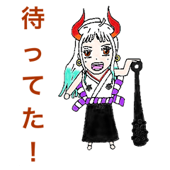 [LINEスタンプ] ONE PIECE ケイスケ