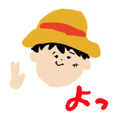 [LINEスタンプ] ONE PIECE × みよし 2