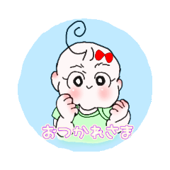 [LINEスタンプ] むちむち赤ちゃんかえで。 日常会話編