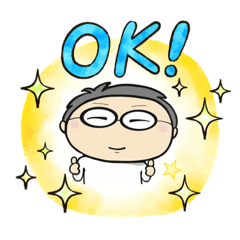 [LINEスタンプ] メガネパパのスタンプ