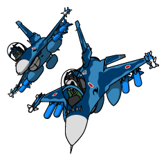 [LINEスタンプ] 空自シリーズ －Viper Zero－