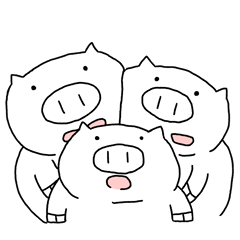 [LINEスタンプ] ブタちゃんスタンプ3