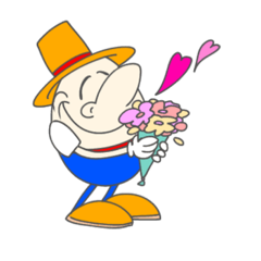 [LINEスタンプ] Let's go！ハンプティダンプティ！