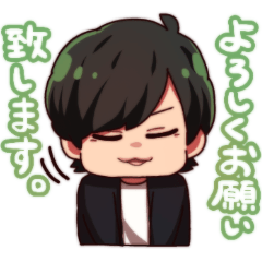 [LINEスタンプ] ビジネススタンプ(男性)