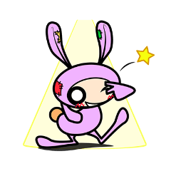 [LINEスタンプ] SwitchWorld/ぼろうさ編