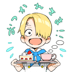 [LINEスタンプ] ONE PIECE ちびなすばっかり