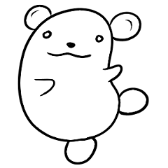 [LINEスタンプ] もちハム1