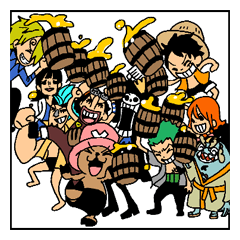 [LINEスタンプ] mihokuのONE PIECEスタンプ 2