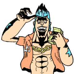 [LINEスタンプ] 電子決済で使えそうなONE PIECE