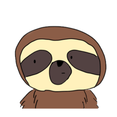 [LINEスタンプ] ナマケモノスタンプ いろいろ